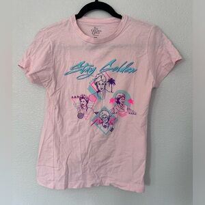 Golden Girls Pink “Stay Golden” Graphic Tee Size Small
